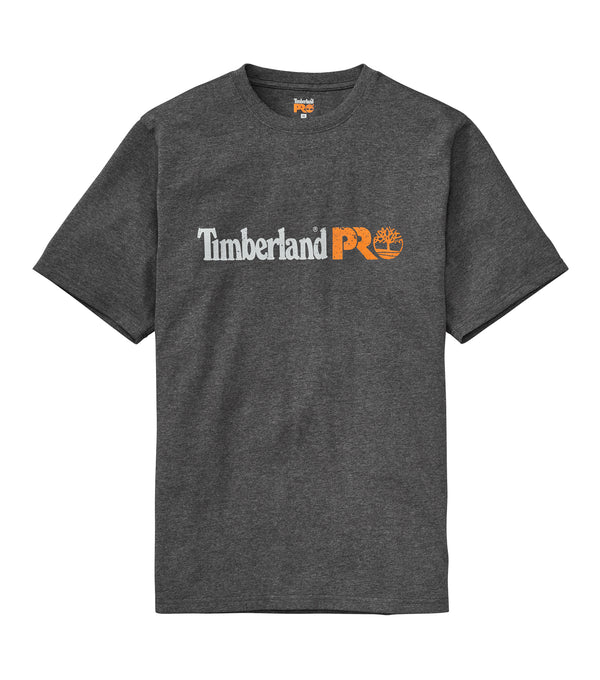 T-Shirt charcoal A10VS-013 avec coupe droite - Timberland