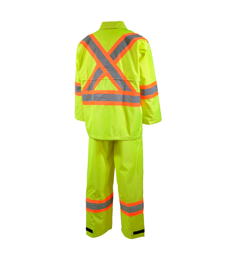 Waterproof Set Coat-Overalls in Nylon - Ganka