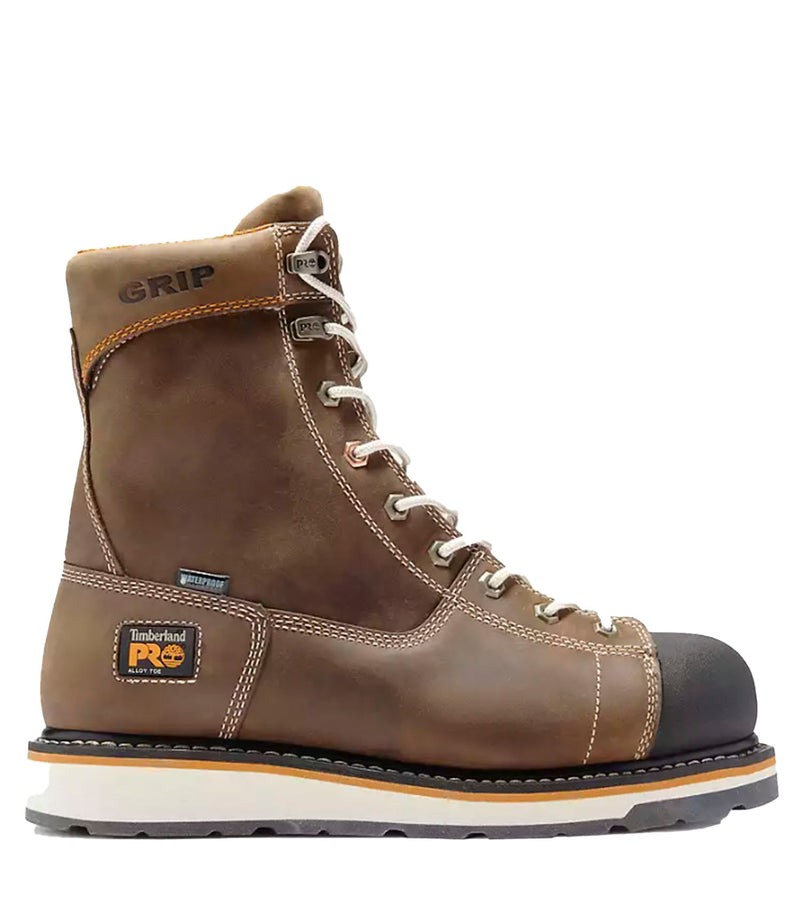 8" Men's Leather Work Boots GRIDWORKS - Timberland