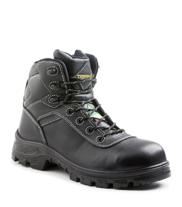 6'' Work Boots Quinton with Full Grain Leather Upper - Terra