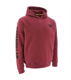 Men's Trademark Banner Hoodie Red - Caterpillar 