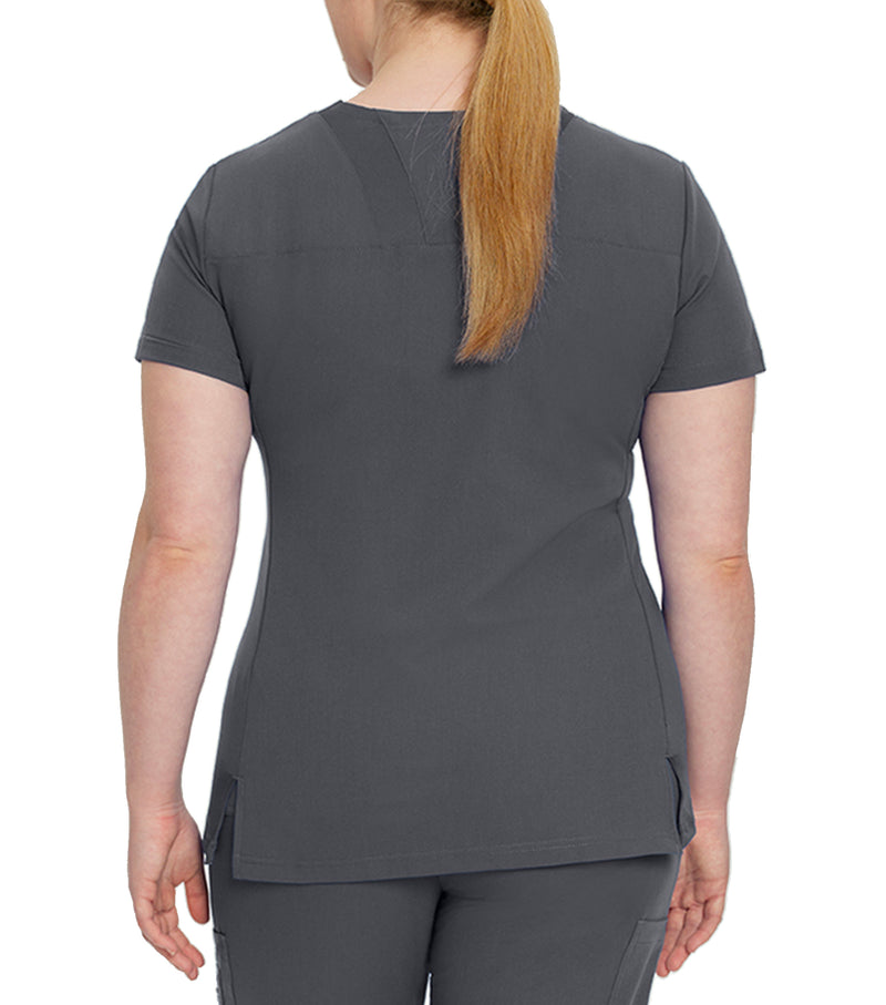 Uniform Top V-neck with 4 Pockets 950 Dark Gray – Whitecross