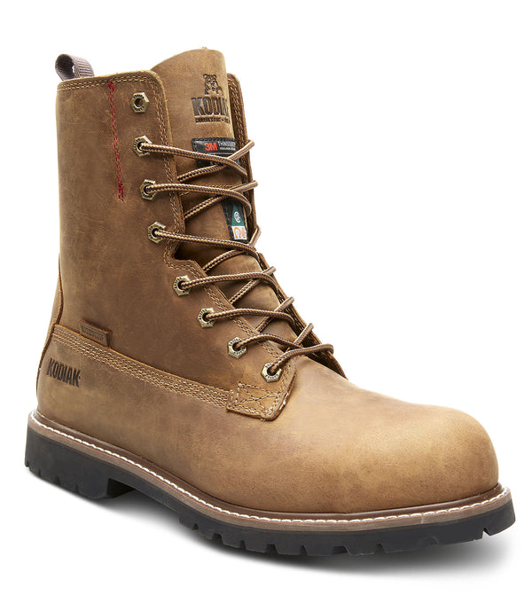 8" work boots Mckinney waterproof leather - Kodiak