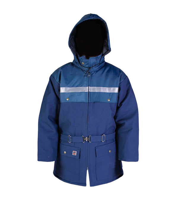 Lined Work Coat with Reflective Tape BB314 - Big Bill