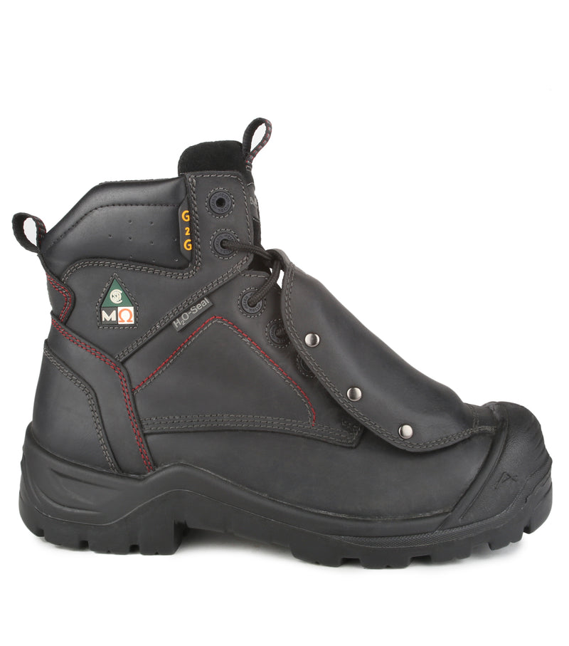 6" Work Boots G2G with hard metguard protection, men - Acton
